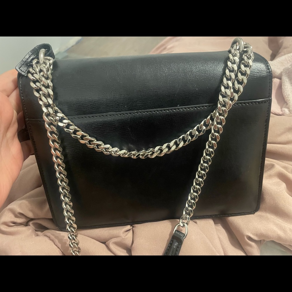 Authentic- Medium Silver Ysl Sunset - image 7